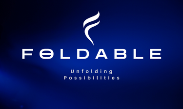 Foldable logo